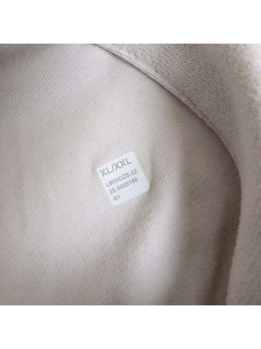 Lululemon Scuba Oversized Collegiate Jacket Graphic White Blue HK Exclusive XL - Picture 14 of 14